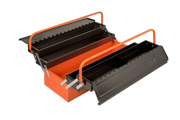 Bahco 1497MBF550 Verktygslåda utan tillbehör Metall Svart/orange
