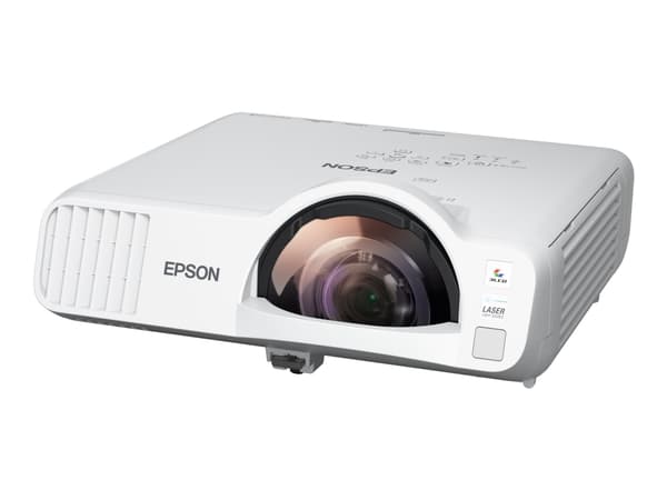 Epson EB-L210SF - 3LCD-projektor - 4000 lumen (vit) - 4000 lumen (färg) - 16:9 - 1080p - 802.11a/b/g/n/ac trådlös/LAN/Miracast - vit