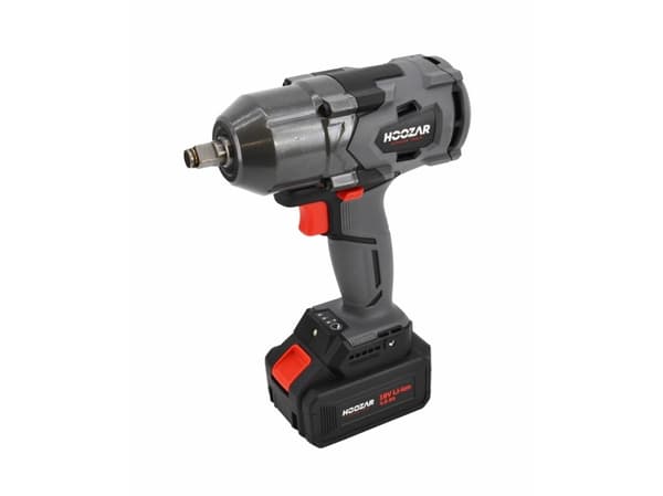 HOOZAR 1/2" 18V 18V 1x4.0Ah 600 N.m. Harjaton iskevä jakoavain IW20BL