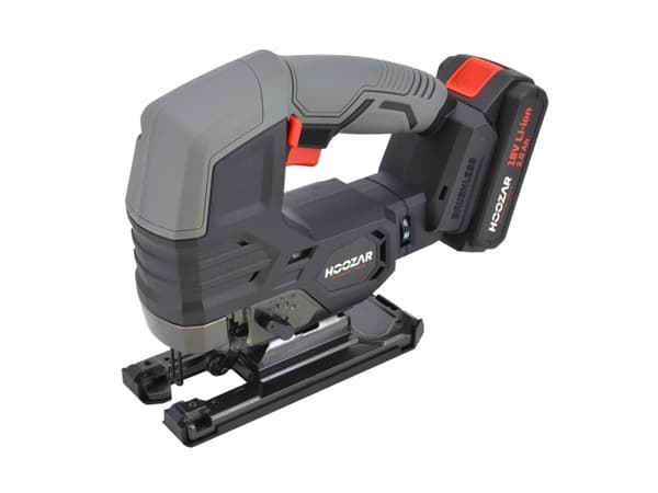 HOOZAR børsteløs stikksag 18V 1x2,0Ah JS10BL