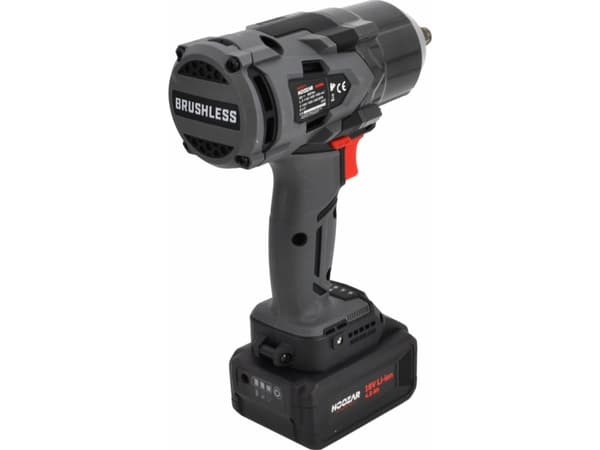 HOOZAR 1/2" 18V 2x4.0Ah 1000 N.m. Harjaton iskevä lyömäavain IW30BL