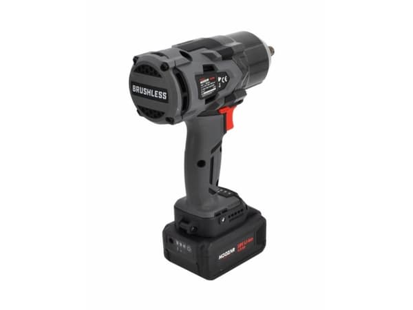 HOOZAR 1/2" 18V 2x4.0Ah 1000 N.m. Harjaton iskevä lyömäavain IW30BL