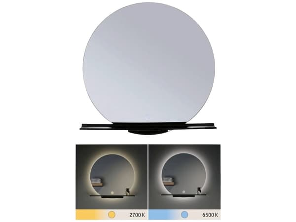 Paulmann Miro LED-Fugtrumslys LED (RGB) 11 W Varmhvid Sort
