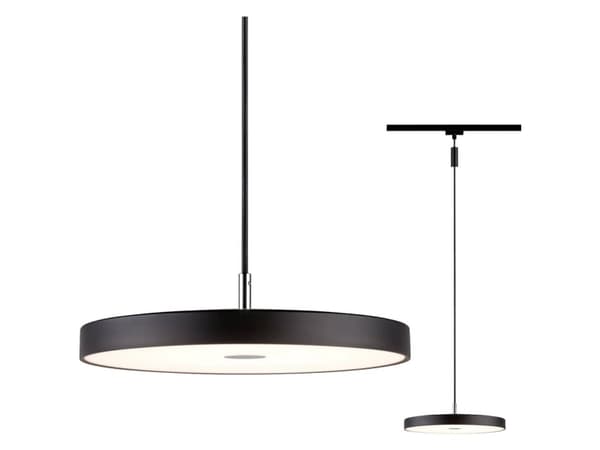 Paulmann Hildor, 1 ampuller, LED, 3000 K, 850 lm, IP20, Sort