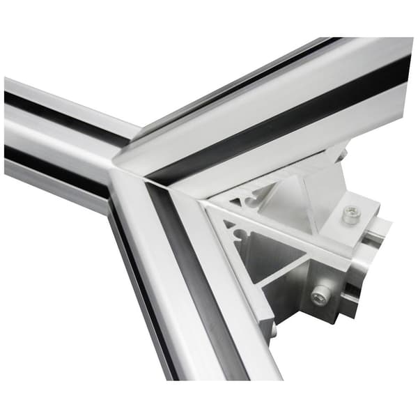 TRU COMPONENTS 45° support 3030 TC-10493220 Anslutningsstycke 45 ° Aluminium 1 st