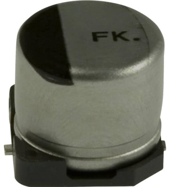 Panasonic elektrolytkondensator SMD 100 µF 25 V 20 % (Ø) 6,3 mm 100 st