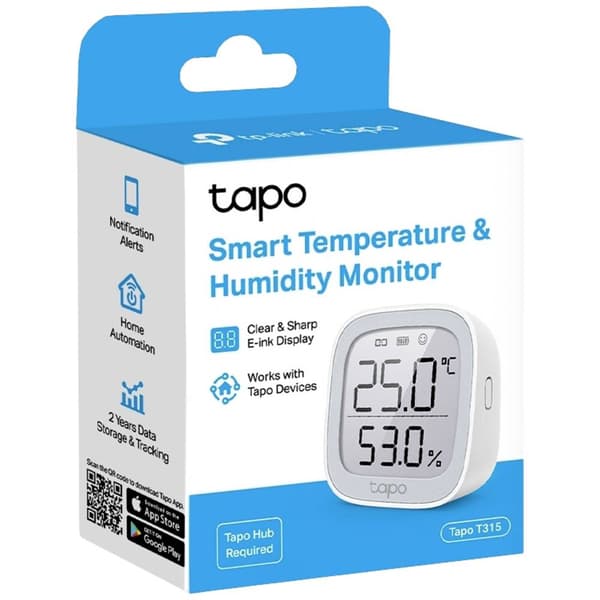 TP-LINK Temperatursensor och luftfuktighetssensor Smarter Temperatur- und Feuchtigkeitsmonitor