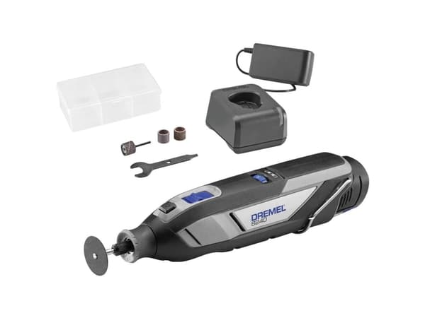 Dremel 8240-3/45 F0138240JF Batteridrevet multifunktionsværktøj inkl. batteri, Inkl. oplader, inkl. tilbehør 12 V 2.0 Ah