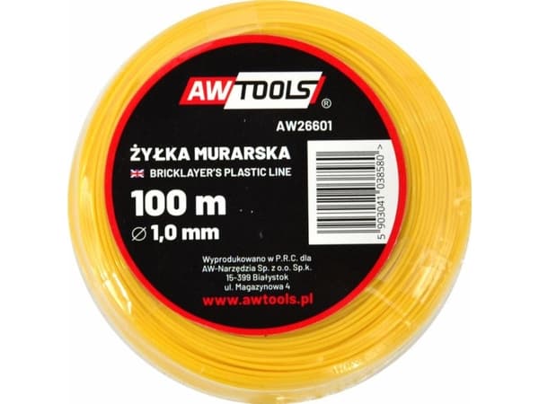 AWTools AWTOOLS Muurauslanka 100m AW26601 AW26601