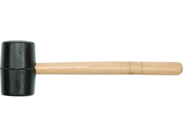 Vorel Gummihammer med trehåndtak 450g (33650)