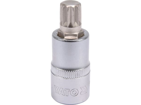Yato Spline skaftsokkel 1/2" M12 x 55 mm (YT-04344)