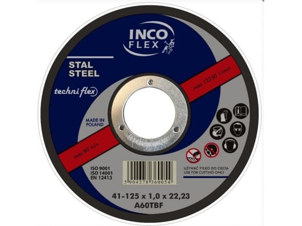 Techniflex metallskjæreskive 180 x 3,2 x 22,2 mm (IFM41-180-3,2-22A30R)