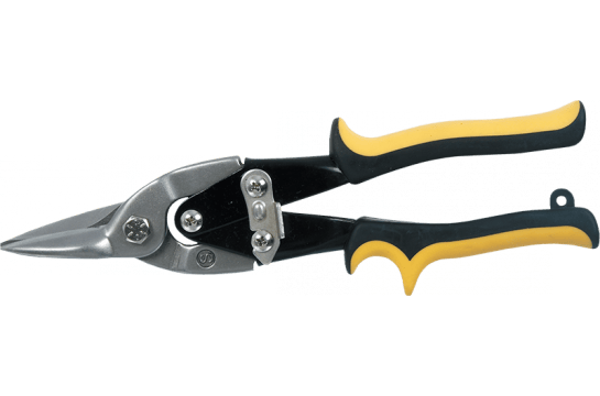 Tin snips TOPEX, 250 mm, straight, CR-Mo
