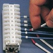 Brady, SCNG-09-9, Clipsleeve Wire Marker, Gul, Mærket "9", til kabeldiameter 2,5 - 3,0 mm(300) (333159)