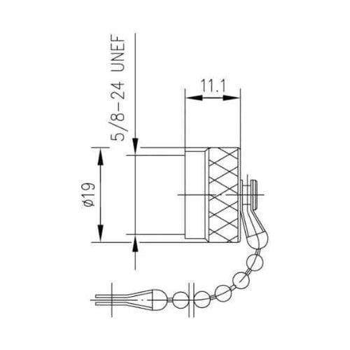 Knipex Hent fil PDF 97 59 31 trækfjeder (97 59 31)