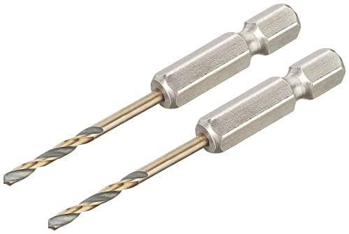 Dewalt DT20601-QZ HSS-G metalspiralbor 2 stk 2,5 mm total længde 60 mm korrosionsbestandig sekskant 2 stk (DT20601-QZ)
