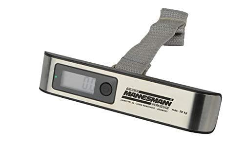 BRÜDER MANNESMANN digital bagagevåg, upp till 50 kg upplösning: 0,1 kg, optisk varning från 20 kg, - 1 st (M81900)
