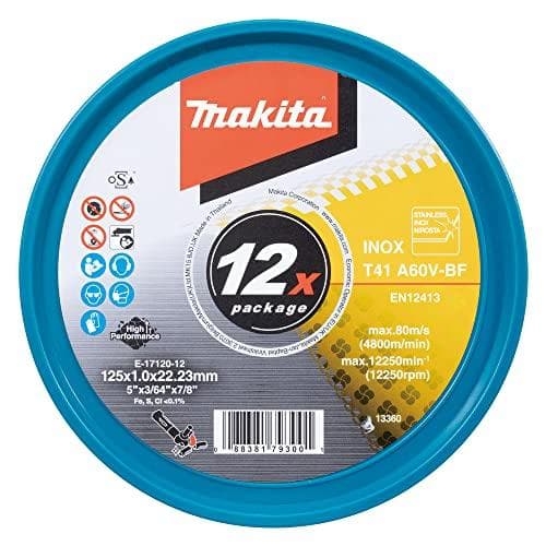 Makita E-17120-12 skæreskive lige 125 mm 12 stykker (E-17120-12)