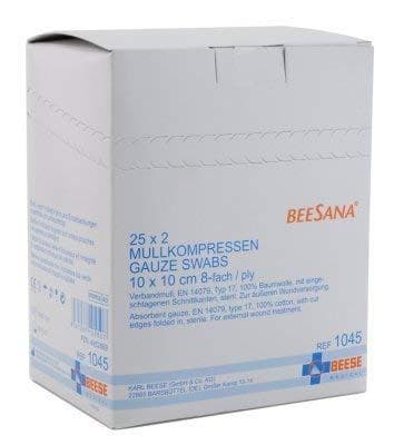 SÖHNGEN gasväv kompress 1005517 10x10cm individuellt steril 25 st./förp. (1005517)