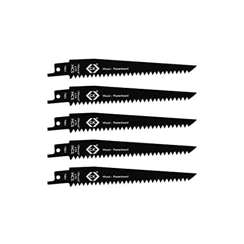 CK T0821 Sabelsavklinger 6 tpi, pakke med 5 savklinger længde 150 mm 5 stk. (T0821)
