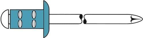 GESIPA blindnitte PolyGrip® nitteskaft dxl 3,2x11,0mm VA 75 St.GESIPA (1464830)