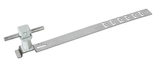 Dehn + Soehne taglederholder UNIsnap StSt/K-grå 204 189 (204189)