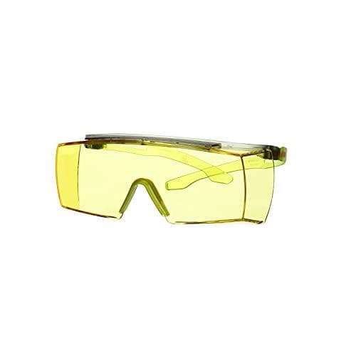 3M SecureFit 3700 - Skyddsglasögon - Monteringsarbeten - Byggnads-/renoveringsarbeten - Kemiskt arbete - Båda könen - Lime - Gul - Polykarbonat (SF370