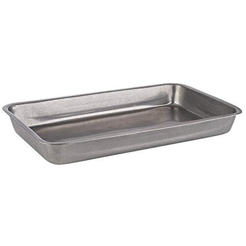 APS bakke VINTAGE (B)255 x (D)160 x (H)30 mm lavet af rustfrit stål i vintage look, stabelbar - 1 stk (30133)