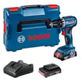 Miniatyrbild 1 av 6: Bosch GSR 18V-45 Professional - borr-/skruvmejsel - sladdlös - 2 hastigheter - Chucknyckel 13 mm - 45 Nm - 2 batterier, laddare ingår - 18 V (06019K32