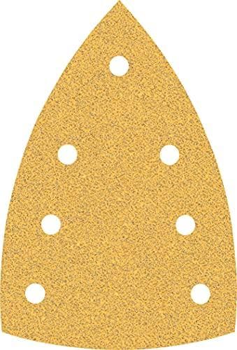 Bosch-tilbehør 2608901675 Slibepapir til multisliber korn 60, 120, 180 (L x B) 150 mm x 100 mm Pakke med 10 stk (2608901675)