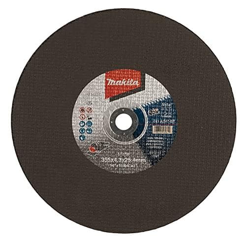 MAKITA E-12790-5 - Skæreskive velegnet til batteridrevne kapskærere (355 x 4,3 x 25,4 mm | Pakke med 5 stykker) (E-12790-5)