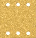 Miniatyrbillede 1 af 6: Bosch tilbehør 2608901654 Slibepapir til orbital slibemaskiner Grit 40 (L x B) 107 mm x 115 mm Pakke med 50 stk (2608901654)