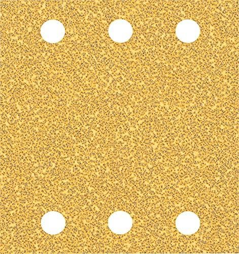 Bosch tilbehør 2608901654 Slibepapir til orbital slibemaskiner Grit 40 (L x B) 107 mm x 115 mm Pakke med 50 stk (2608901654)