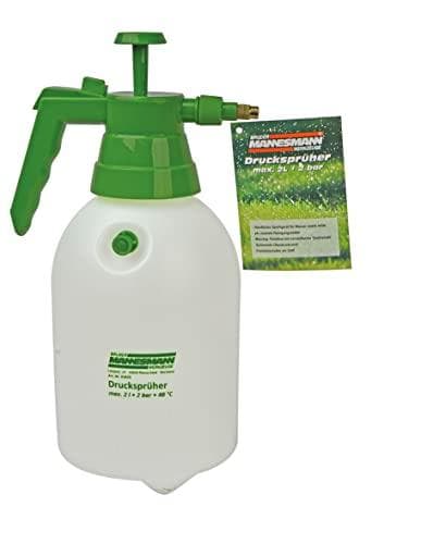 BRÜDER MANNESMANN havetryksprøjte, 2 liters praktisk sprøjte til vand og mild ph-neutral - 1 stk (M63635)