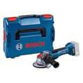 Miniatyrbillede 1 af 11: Bosch akku vinkelsliber GWX 18V-10 P L-Boxx (06019J4201)