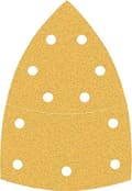 Miniatyrbild 1 av 11: Bosch tillbehör 2608901648 Sandpapper för Multi-Sander Grit 80 (L x B) 93 mm x 102 mm Paket med 50 (2608901648)