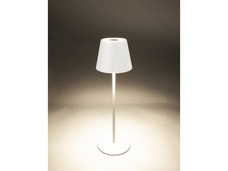 Schwaiger - Bordslampa - LED - RGB/varmt vitt ljus - 3000 K - vit