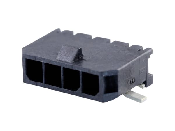 Molex Indbygningsstiftliste (standard) Samlet antal poler 4 Rastermål: 3 mm 436500412-2240 2240 stk Tape on Full reel