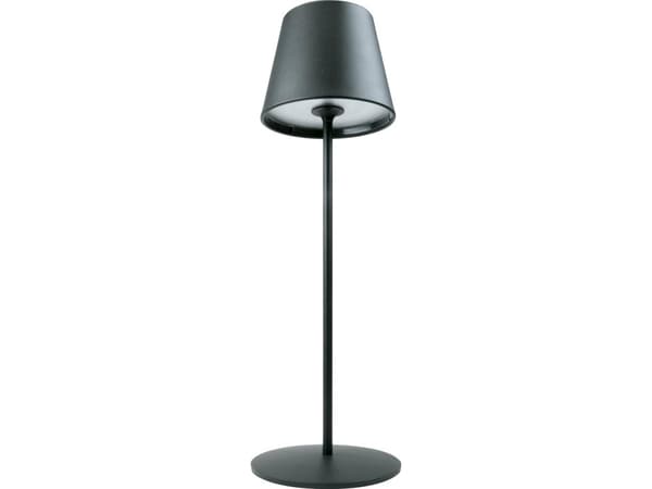 Schwaiger - Bordslampa - LED - RGB/varmt vitt ljus - 3000 K - svart