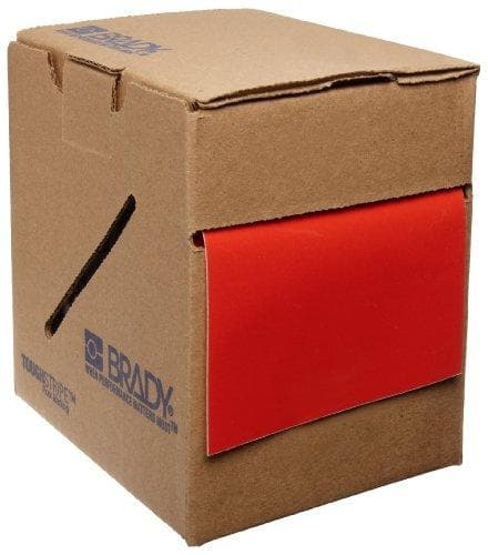 Brady, B-514, ToughStripe, gulvmarkeringsbånd, polyester, rød, 101,6 mm x 30 m (104373)