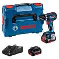 Pikkukuva 1 / 6: Bosch GSB 18V-90 C Professional - vasarapora - akku - 2 nopeutta - poraistukan avain 13 mm - 64 N m - 2 akkua - 18 V (06019K6103)