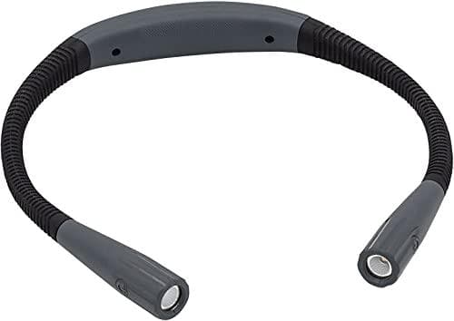 WEDO LED-läslampa LOOPLIGHT, uppladdningsbar, svart/grå inspänning: DC5V/1A, batterikapacitet: 800 mAh, - 1 st (254 22101) Svart