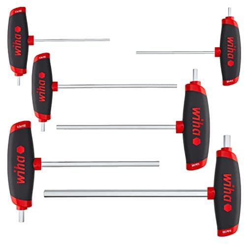 Wiha L-nyckel med T-handtagssats ComfortGrip (45620)