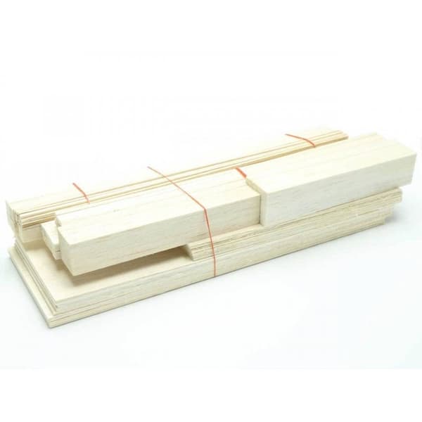 Pichler Modellbau Balsa-kantträ Set 1 st