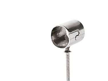 Nirosan 18mm rustfri - rørbærer afstand til væg 13mm