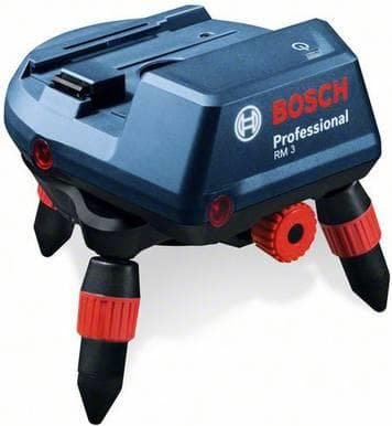 Line laser tilbehør RM3 (fjernbetjening RC2 + 3x AAA batterier + BM3 holder + L-klemme)