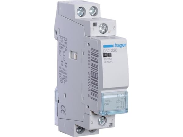 Kontaktdon 25A 2 Brde 230V 1M