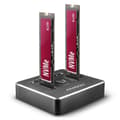 Miniatyrbild 1 av 4: AXAGON ADSA-M2C NVMe HDD-dockningsstation med kloningsfunktion
