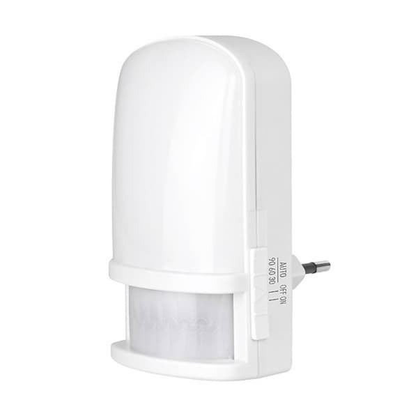 PENTATECH AN05 33322 LED-nattlampa med rörelsedetektor LED Neutralvit Vit