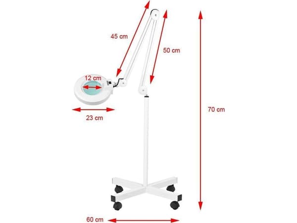 Activeshop LAMP magnifying glass S4 + TRIPOD